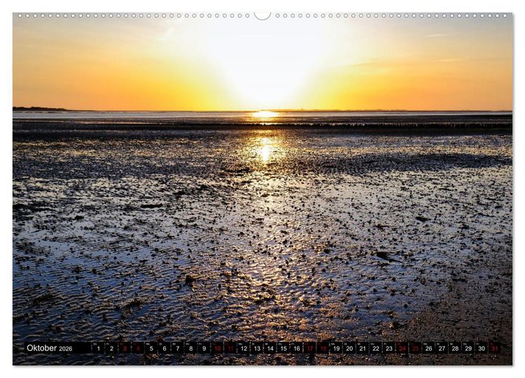 Produktbild: F&ouml;hr... liebt in eine Insel (Wandkalender 2026 DIN A2 quer), CALVENDO Monatskalender