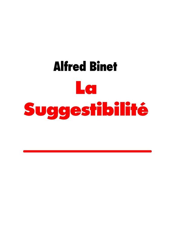 Produktbild: La Suggestibilit&eacute;