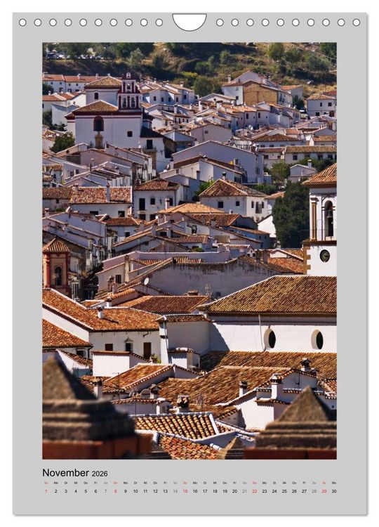 Produktbild: Andalusien - Bekanntes und Unbeachtetes (Wandkalender 2026 DIN A4 hoch), CALVENDO Monatskalender