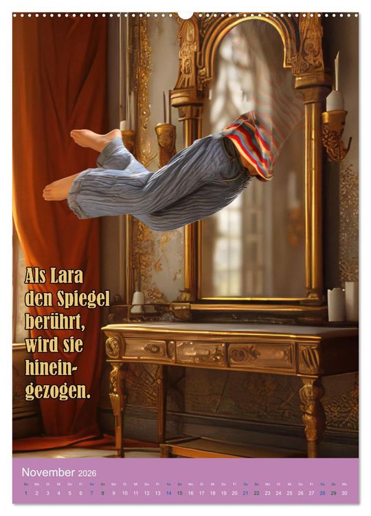 Produktbild: Laras Traum (Wandkalender 2026 DIN A2 hoch), CALVENDO Monatskalender