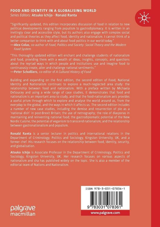 Produktbild: Food, National Identity and Nationalism