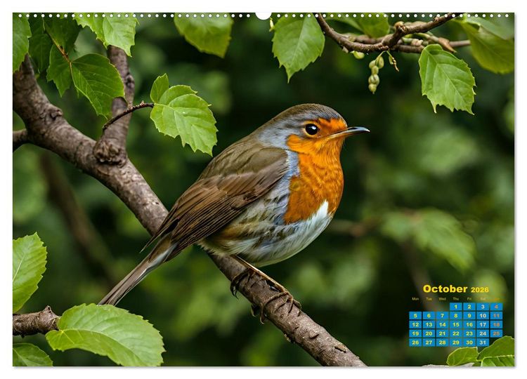 Produktbild: Singers from our regions - Our intimate nature (Wall Calendar 2026 DIN A2 landscape), CALVENDO 12 Month Wall Calendar