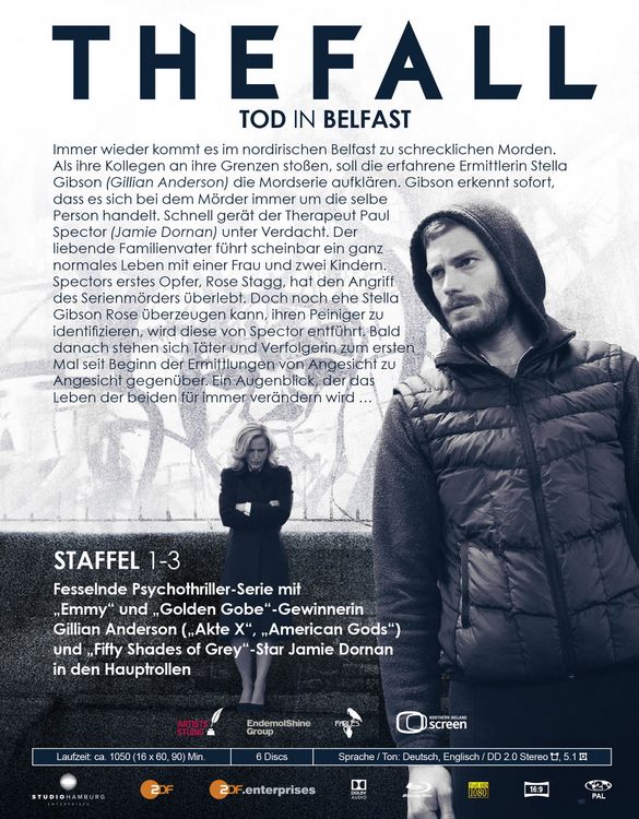 Produktbild: The Fall - Tod in Belfast/Staffel 1-3 [3 BRs]