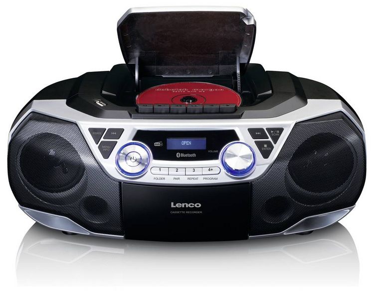 Produktbild: Lenco SCD-720SI Tragbarer CD-Player Silber