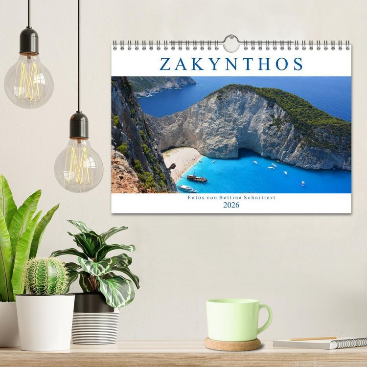 Produktbild: Zakynthos 2026 (Wandkalender 2026 DIN A4 quer), CALVENDO Monatskalender