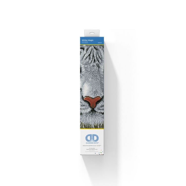 Produktbild: DIAMOND DOTZ - Diamond Painting Weisser Tiger