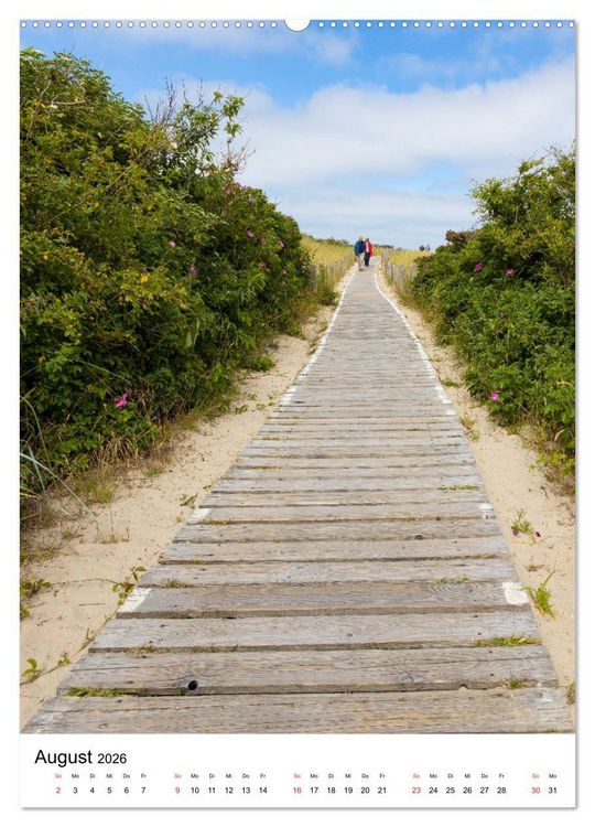 Produktbild: Dein Langeoog - Der besondere Blick (hochwertiger Premium Wandkalender 2026 DIN A2 hoch), Kunstdruck in Hochglanz
