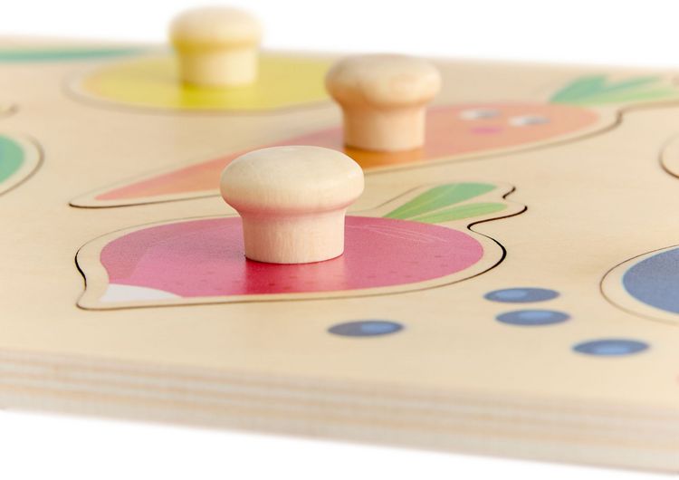 Produktbild: Greifpuzzle Obst/Farben