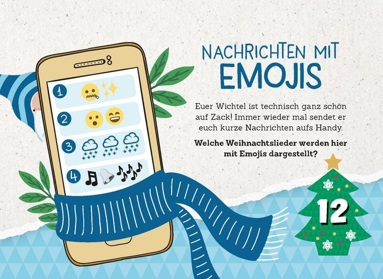 Produktbild: 24 Wichtel-R&auml;tsel | Advents-R&auml;tselspa&szlig; mit den Wichteln
