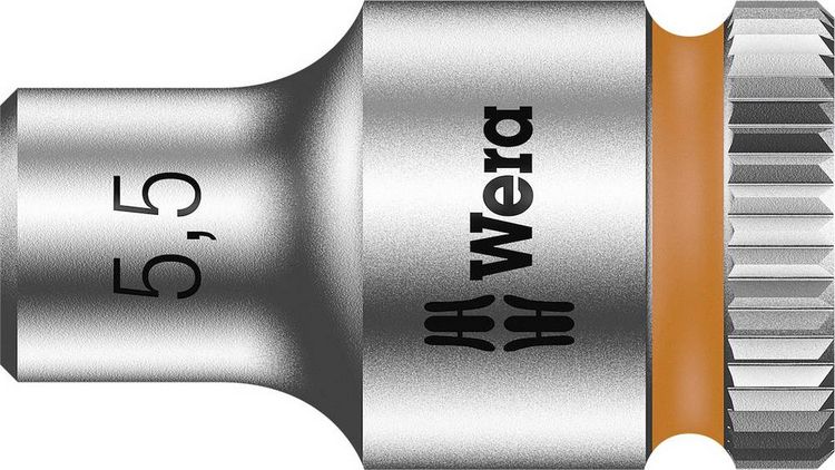 Produktbild: Wera 8790 HMA 05003504001 Au&szlig;en-Sechskant Steckschl&uuml;sseleinsatz 5.5mm 1/4\" (6.3 mm)