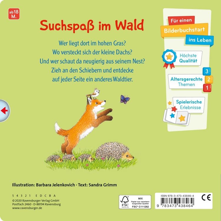 Produktbild: Wer hat sich hier versteckt? Suche die Waldtiere (X)