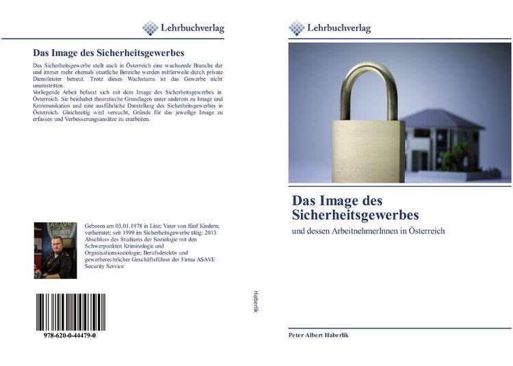 Produktbild: Das Image des Sicherheitsgewerbes
