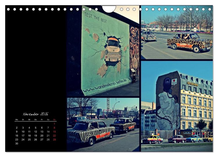Produktbild: BERLIN horizontal (Wandkalender 2026 DIN A4 quer), CALVENDO Monatskalender