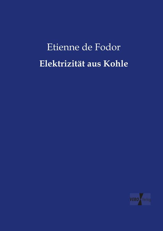 Produktbild: Elektrizit&auml;t aus Kohle