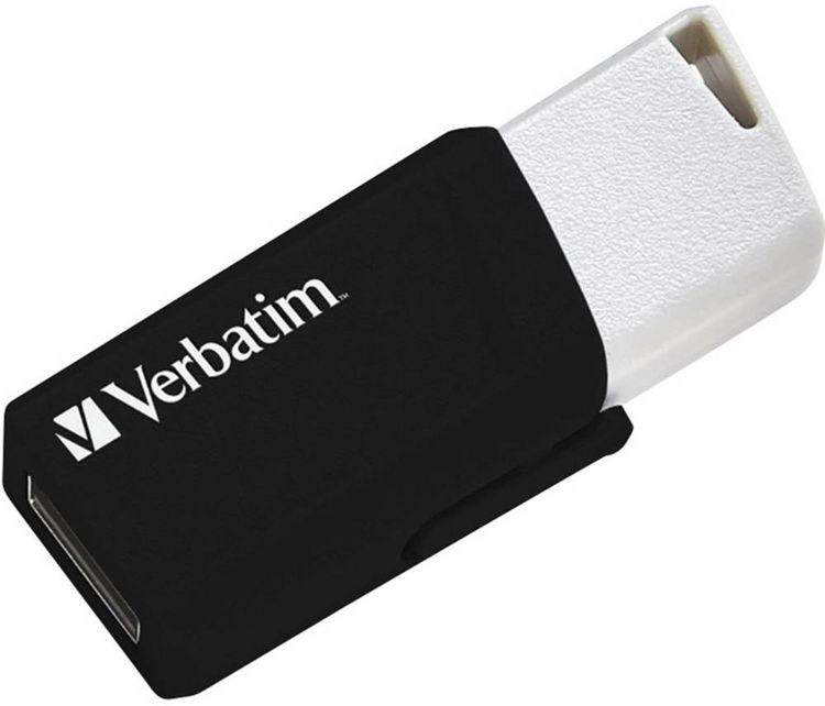 Produktbild: VERBATIM USB 3.2 Drive 32GB Store'n Click, schwarz