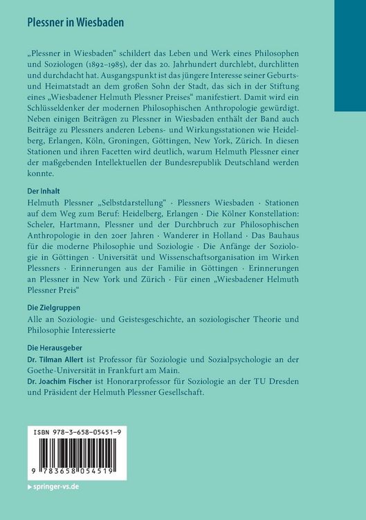 Produktbild: Plessner in Wiesbaden