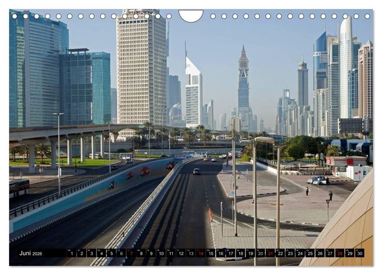 Produktbild: Emirat Dubai (Wandkalender 2026 DIN A4 quer), CALVENDO Monatskalender