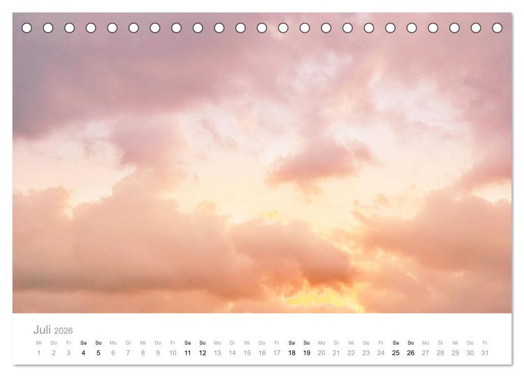 Produktbild: Farbrausch - die Welt in Pastell (Tischkalender 2026 DIN A5 quer), CALVENDO Monatskalender