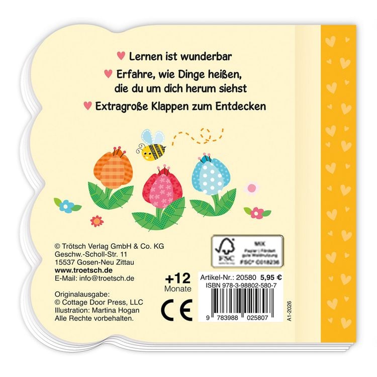 Produktbild: TR&Ouml;TSCH - Klappenbuch Meine ersten W&ouml;rter