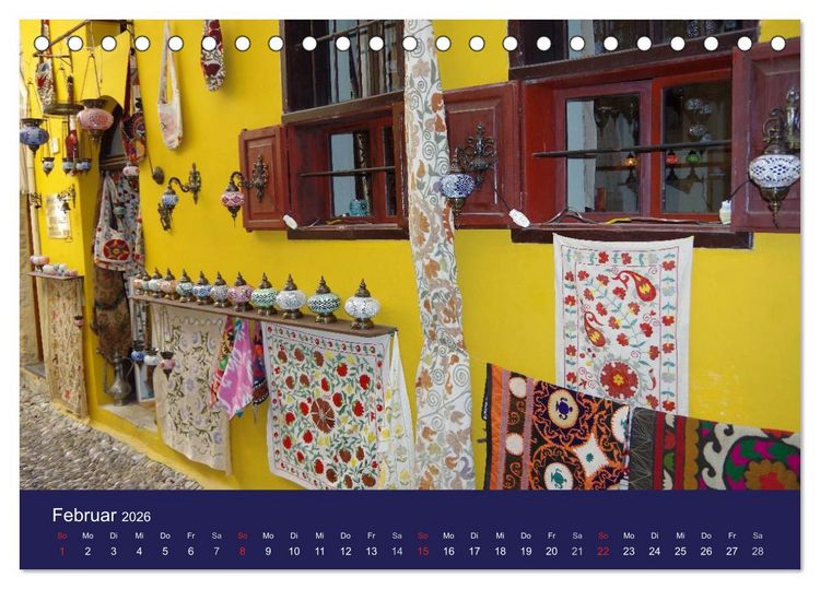 Produktbild: Rhodos mit Lindos und Symi (Tischkalender 2026 DIN A5 quer), CALVENDO Monatskalender