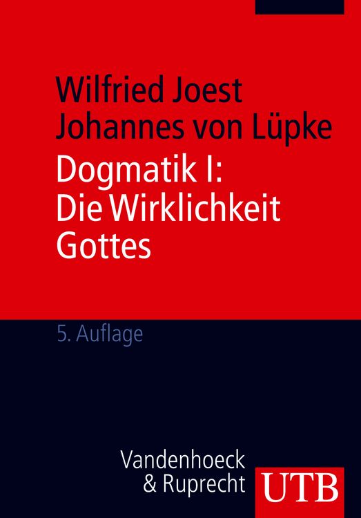 Produktbild: Dogmatik I. Die Wirklichkeit Gottes