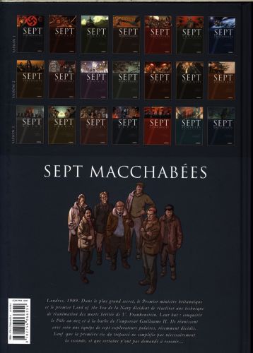 Produktbild: Sept macchab&eacute;es : sept morts-vivants &agrave; la conqu&ecirc;te du p&ocirc;le