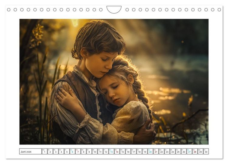 Produktbild: M&auml;rchen im modernen Stil (Wandkalender 2026 DIN A4 quer), CALVENDO Monatskalender