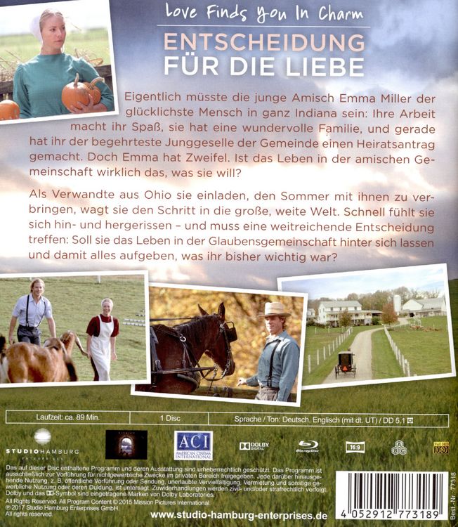 Produktbild: Love finds you in Charm - Entscheidung f&uuml;r die Liebe