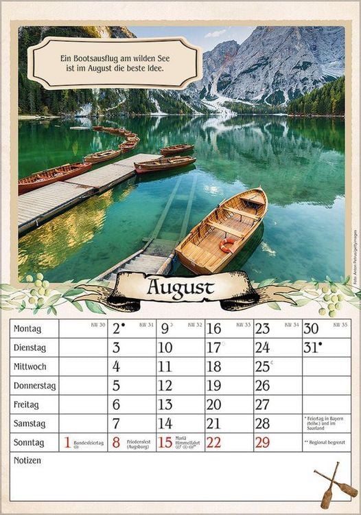 Produktbild: Kalender f&uuml;r Rentner 2027