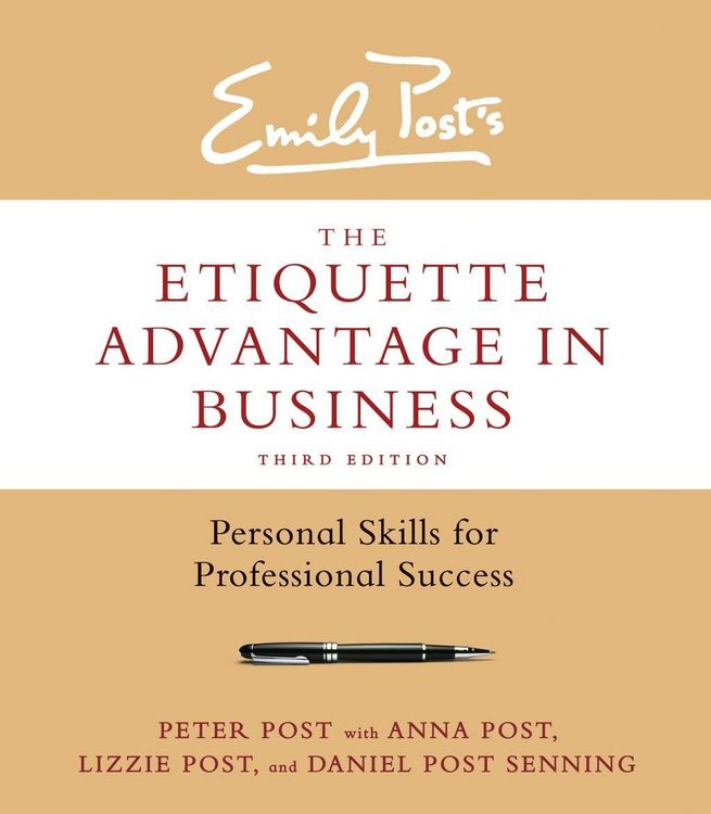 Produktbild: The Etiquette Advantage in Business, Third Edition