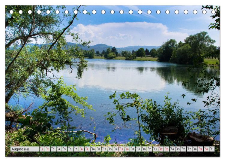Produktbild: Zauberhaftes Kinzigtal (Tischkalender 2026 DIN A5 quer), CALVENDO Monatskalender