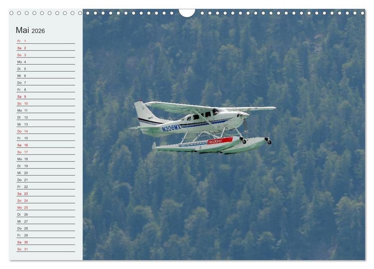 Produktbild: Faszination Wasserflugzeuge (Wandkalender 2026 DIN A3 quer), CALVENDO Monatskalender