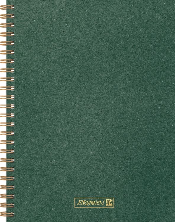 Produktbild: Notizbuch Wire-O A5 dotted forest