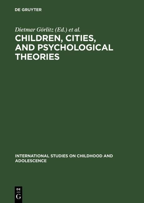 Produktbild: Children, Cities, and Psychological Theories