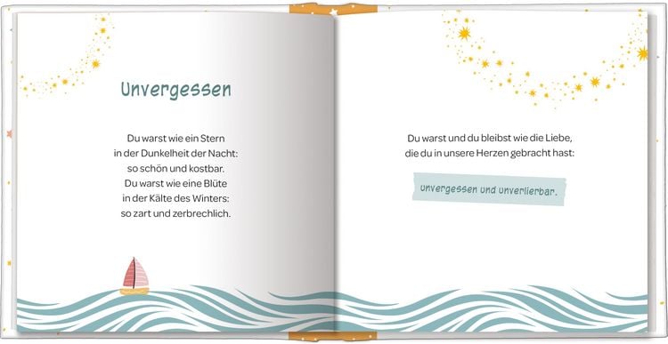 Produktbild: Unser geliebtes kleines Sternenkind