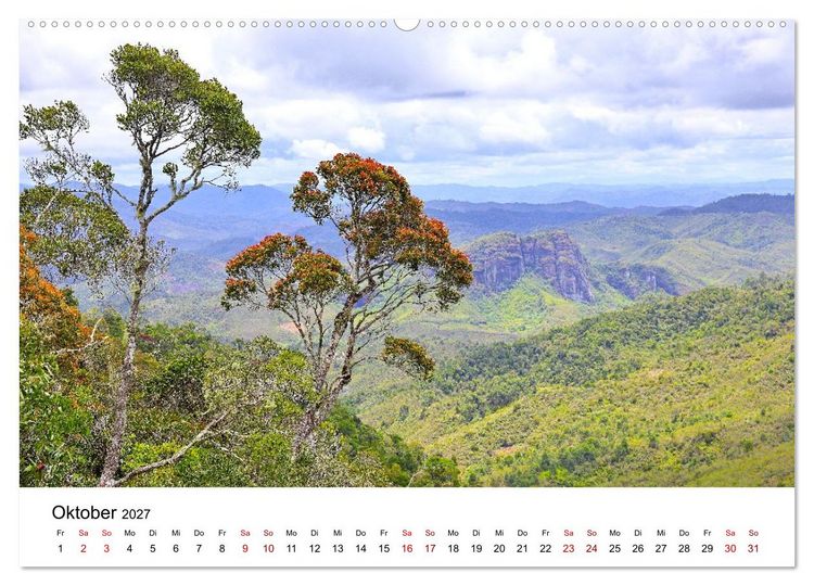 Produktbild: Blickpunkte auf Madagaskar (hochwertiger Premium Wandkalender 2027 DIN A2 quer), Kunstdruck in Hochglanz