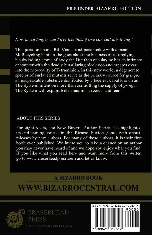 Produktbild: Tetraminion (New Bizarro Author Series)
