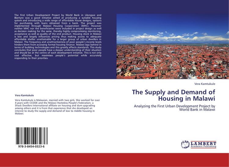 Produktbild: The Supply and Demand of Housing in Malawi