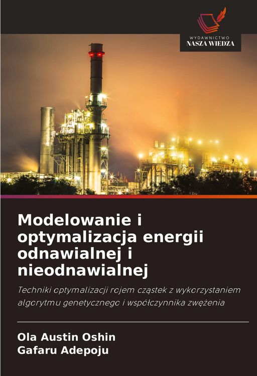 Produktbild: Modelowanie i optymalizacja energii odnawialnej i nieodnawialnej