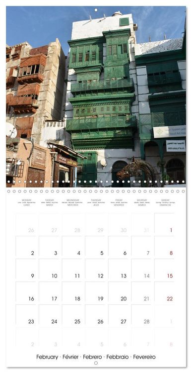 Produktbild: Kingdom of Saudi Arabia Riyadh and Jeddah (Wall Calendar 2026 12 &times; 12 Inch) CALVENDO 12 Month Wall Calendar