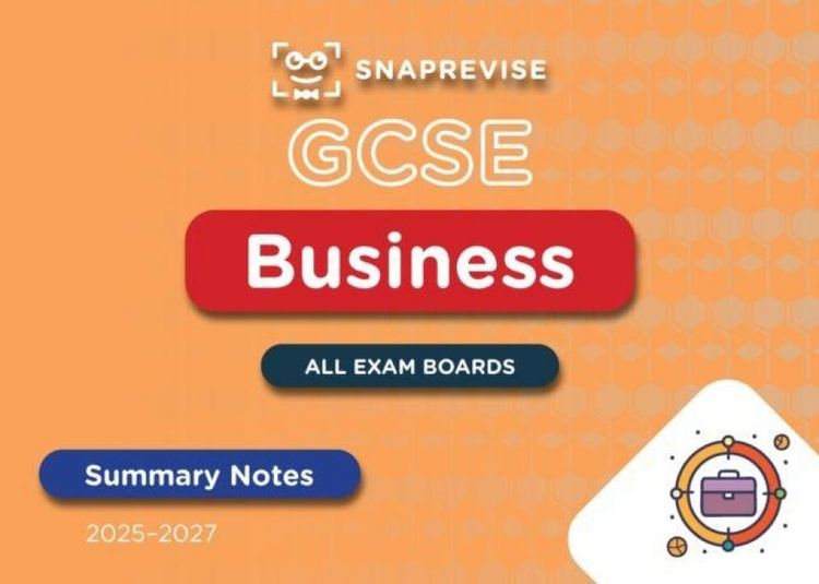 Produktbild: SnapRevise GCSE Business Summary Notes