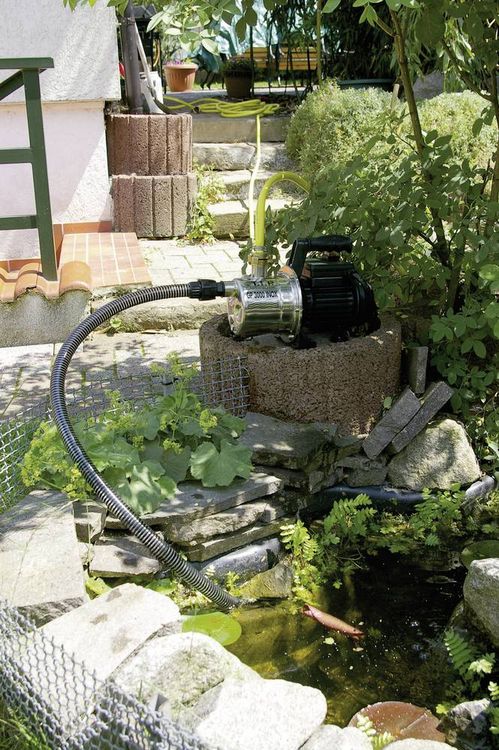 Produktbild: T.I.P. - Technische Industrie Produkte GP 3000 Inox Gartenpumpe 2950 l/h 42m