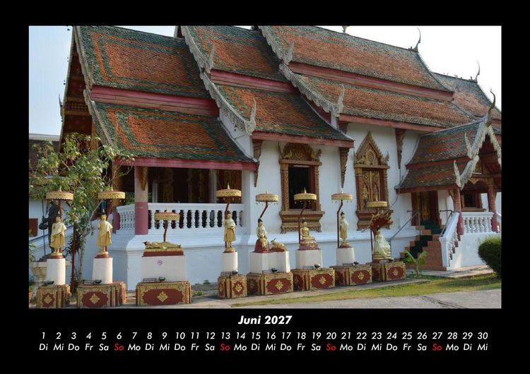 Produktbild: Tempel 2027 Fotokalender DIN A3