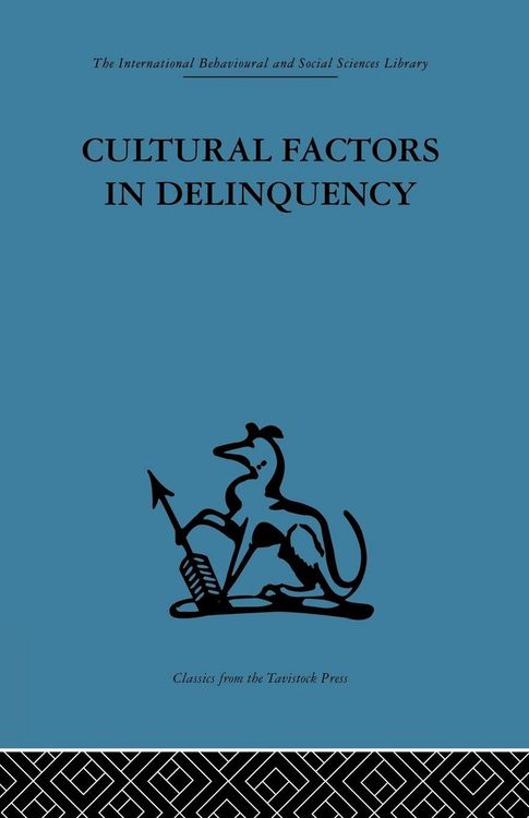 Produktbild: Cultural Factors in Delinquency