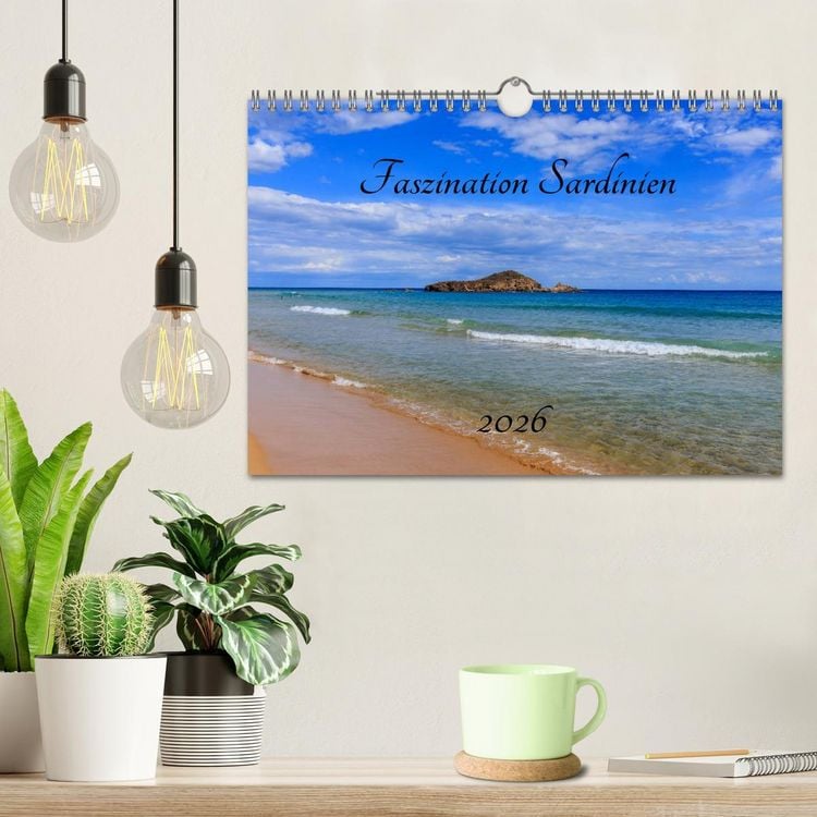 Produktbild: Faszination Sardinien (Wandkalender 2026 DIN A4 quer), CALVENDO Monatskalender