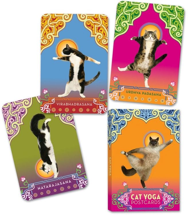 Produktbild: Cat Yoga Postcards