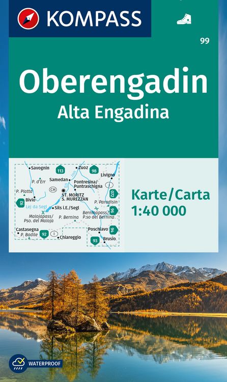 Produktbild: 99 Oberengadin / Alta Engadina 1:40.000 LZ 2023-2027