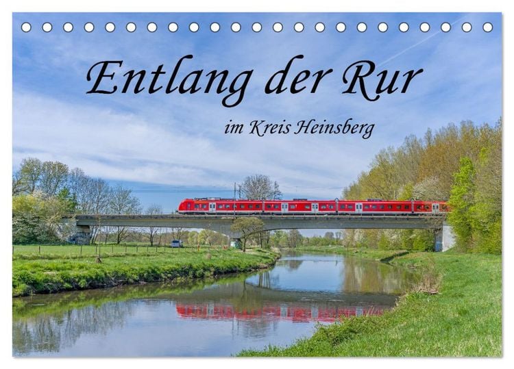 Produktbild: Entlang der Rur im Kreis Heinsberg (Tischkalender 2026 DIN A5 quer), CALVENDO Monatskalender
