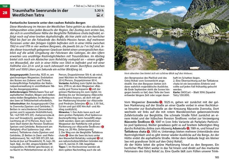 Produktbild: ROTHER Wanderf&uuml;hrer Westliche Tatra