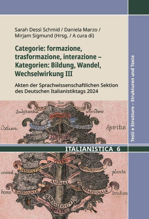 Produktbild: Categorie: formazione, trasformazione, interazione - Kategorien: Bildung, Wandel, Wechselwirkung III